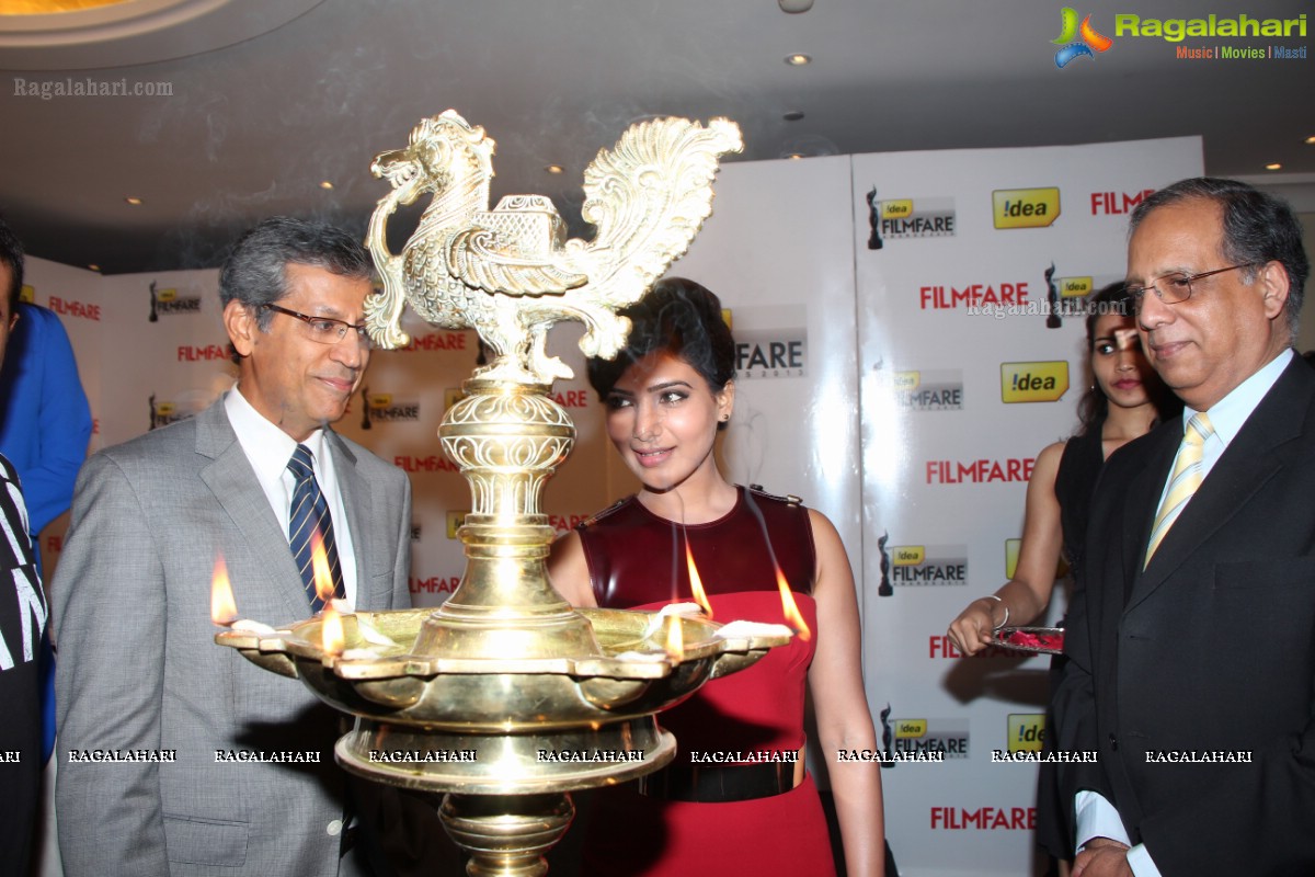 61st Idea Filmfare Awards 2013 Nominations Press Meet, Hyderabad