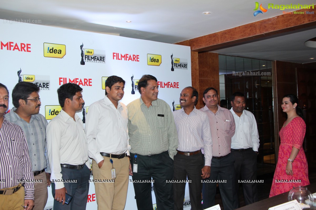 61st Idea Filmfare Awards 2013 Nominations Press Meet, Hyderabad