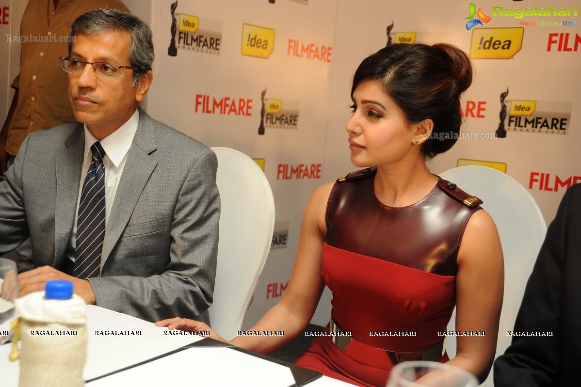 61st Idea Filmfare Awards 2013 Nominations Press Meet, Hyderabad