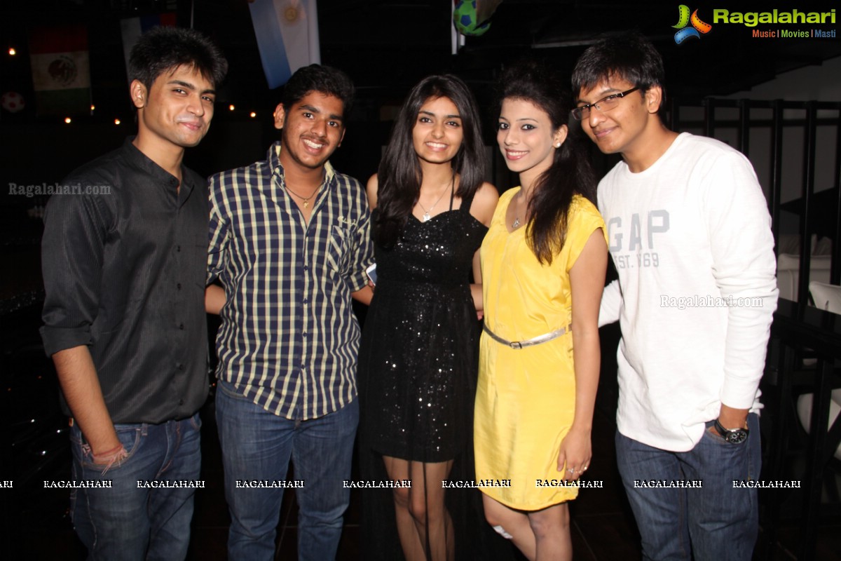 Aakanksha's 18th Birthday Bash at B&C, Hyderabad