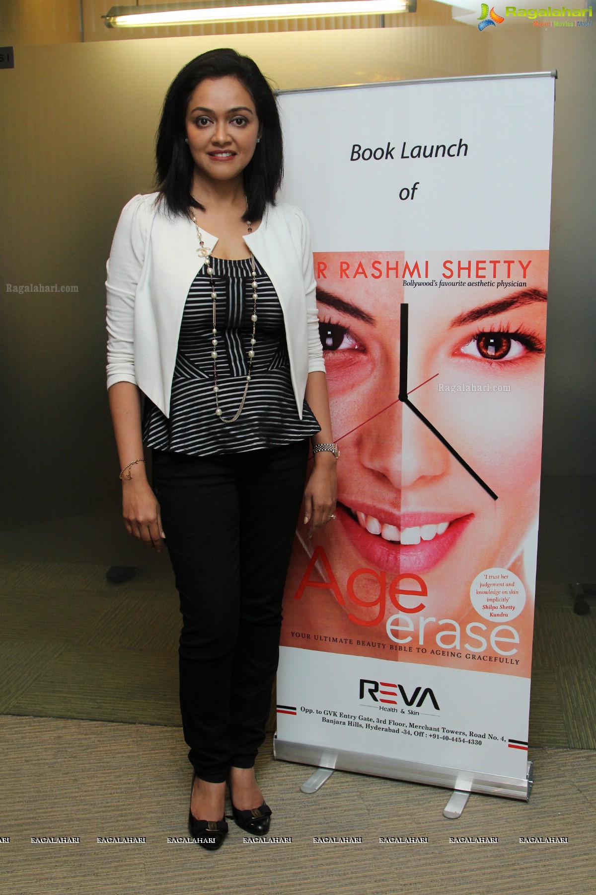 Dr Rashmi Shetty's Age Erase Book Launch in Hyderabad
