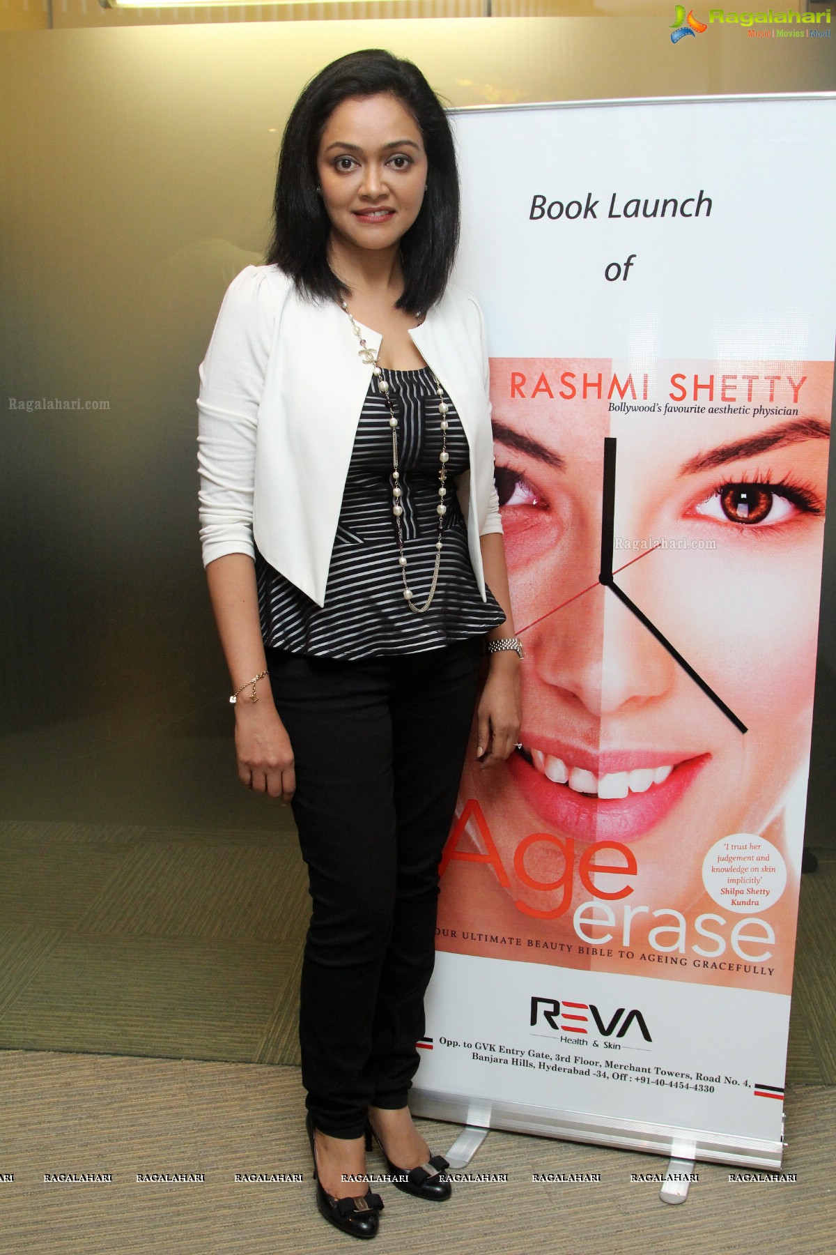 Dr Rashmi Shetty's Age Erase Book Launch in Hyderabad