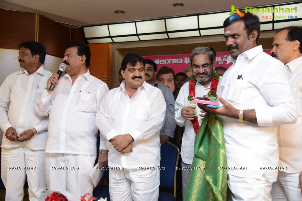 Felicitation to Allam Narayana