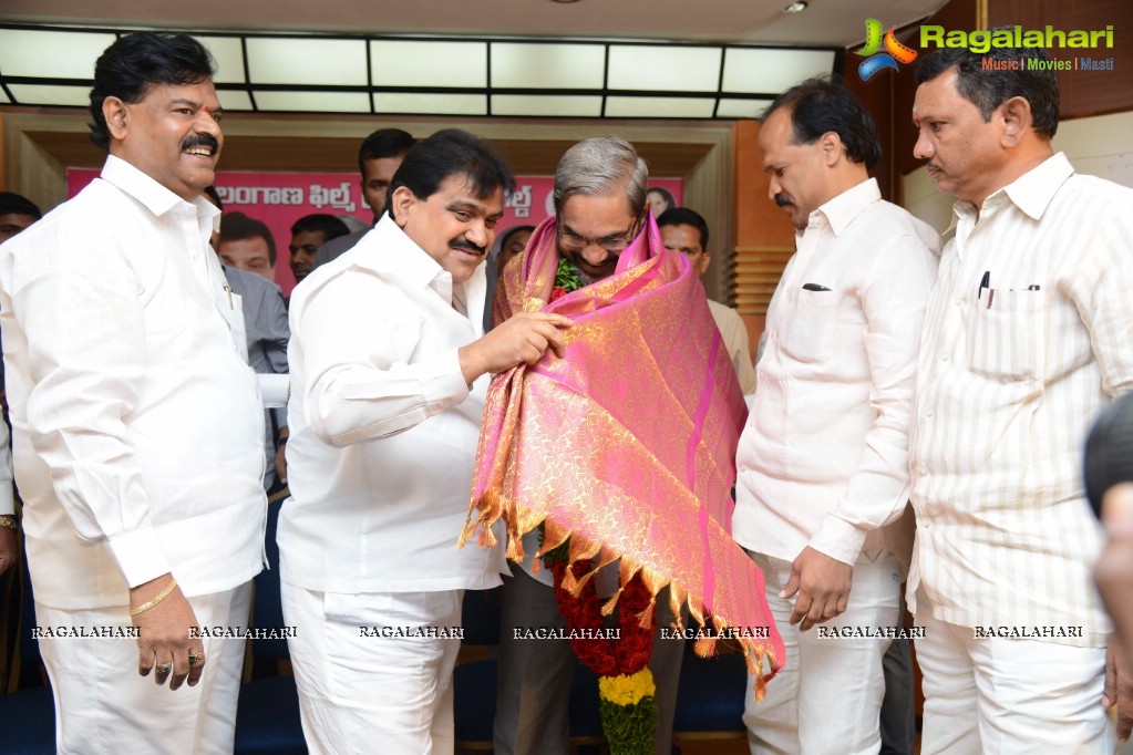 Felicitation to Allam Narayana