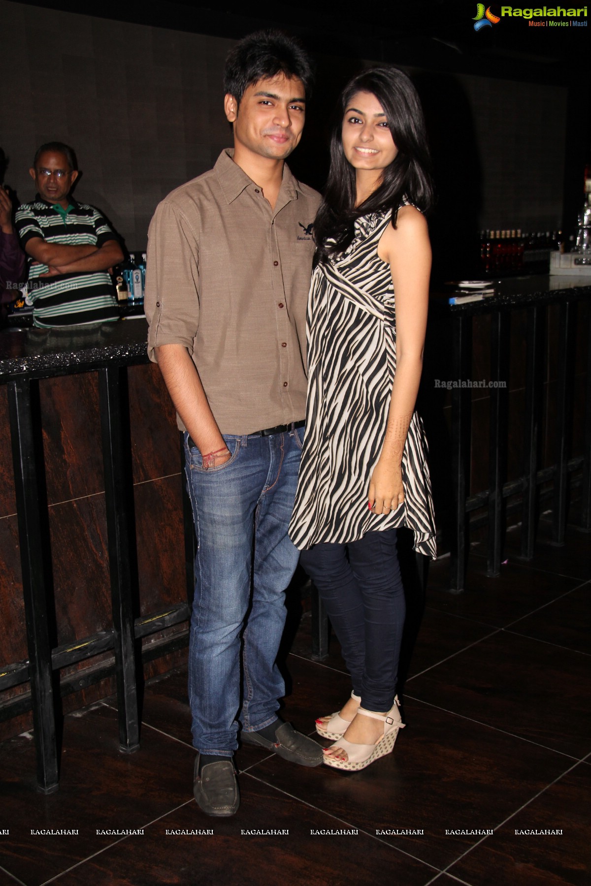 Anmol Gupta's 21st Birthday Party at Bottles and Chimney, Hyderabad