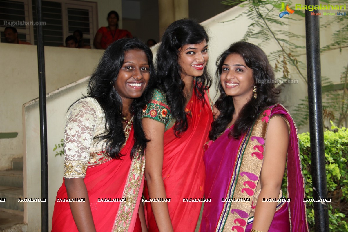 Bhavan's Vivekananda College Freshers Party 2014