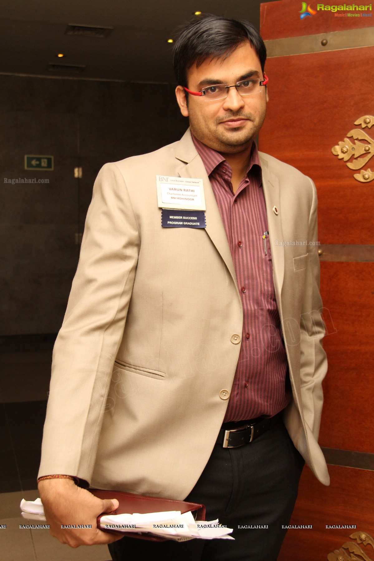 BNI Kohinoor Meet (July 30, 2014) at Fortune Vallabha, Hyderabad