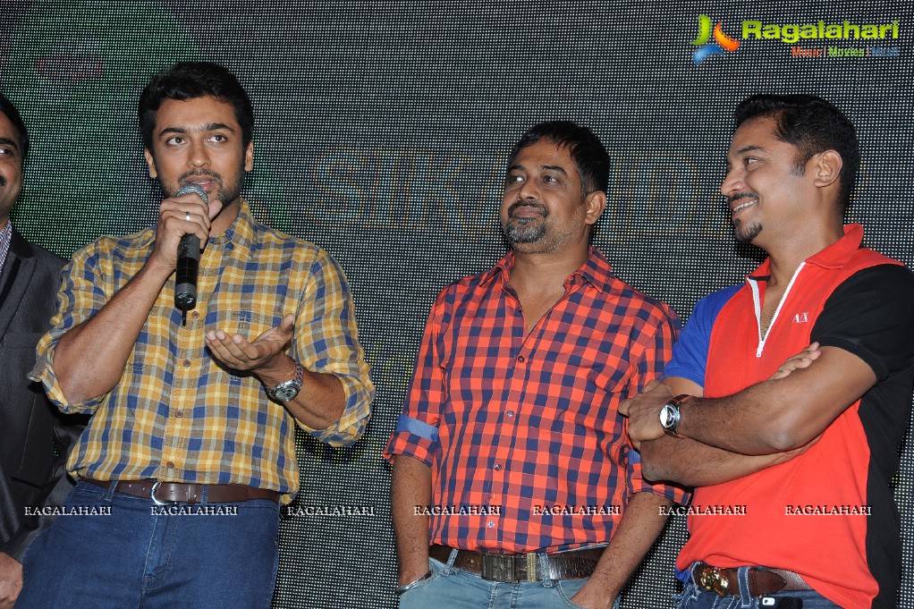 Suriya launches Celkon Campus Evoke A43 in Hyderabad