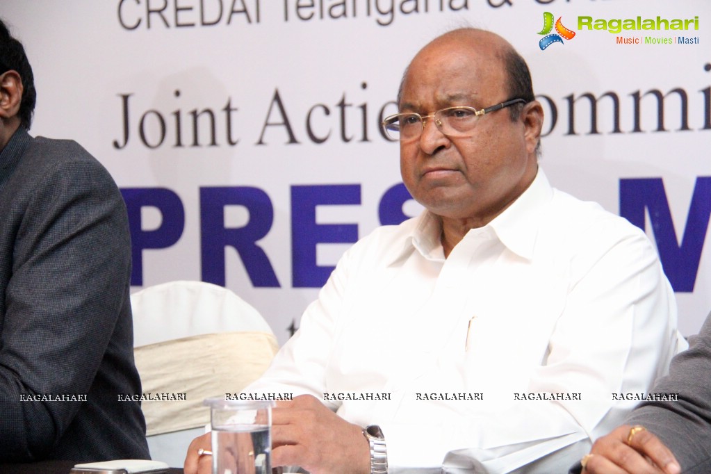 CREDAI Press Meet, Hyderabad