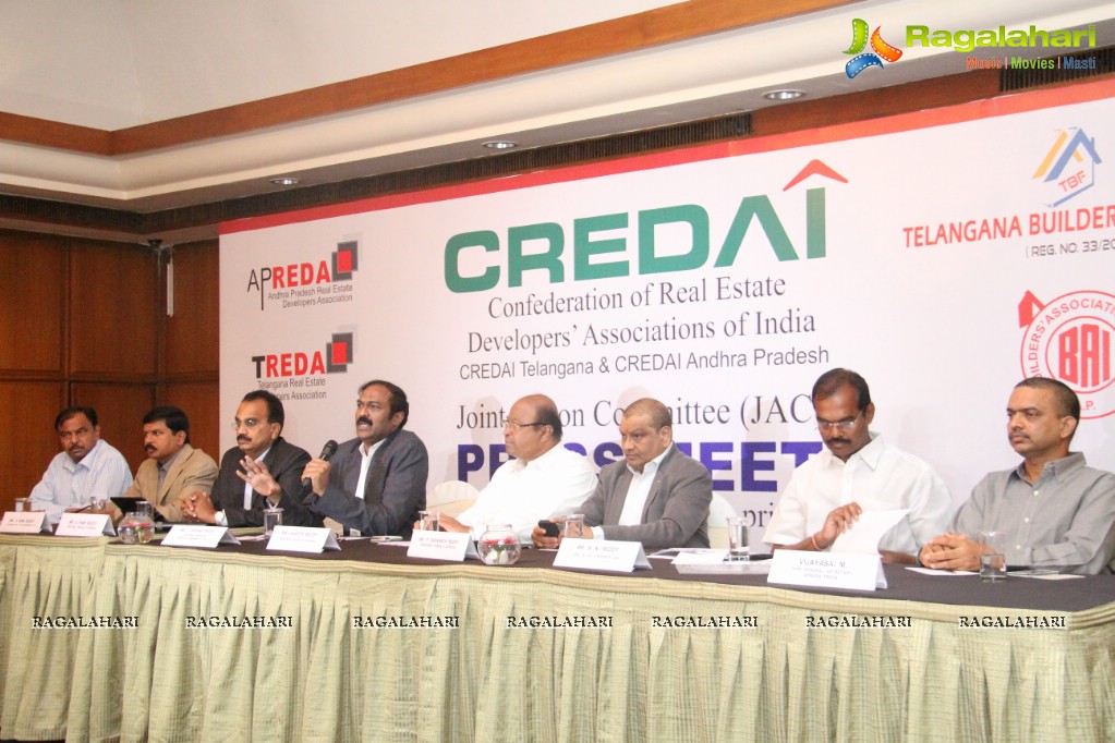 CREDAI Press Meet, Hyderabad