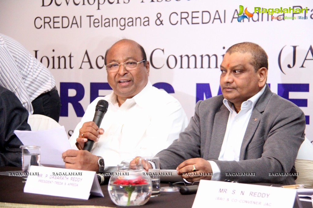 CREDAI Press Meet, Hyderabad