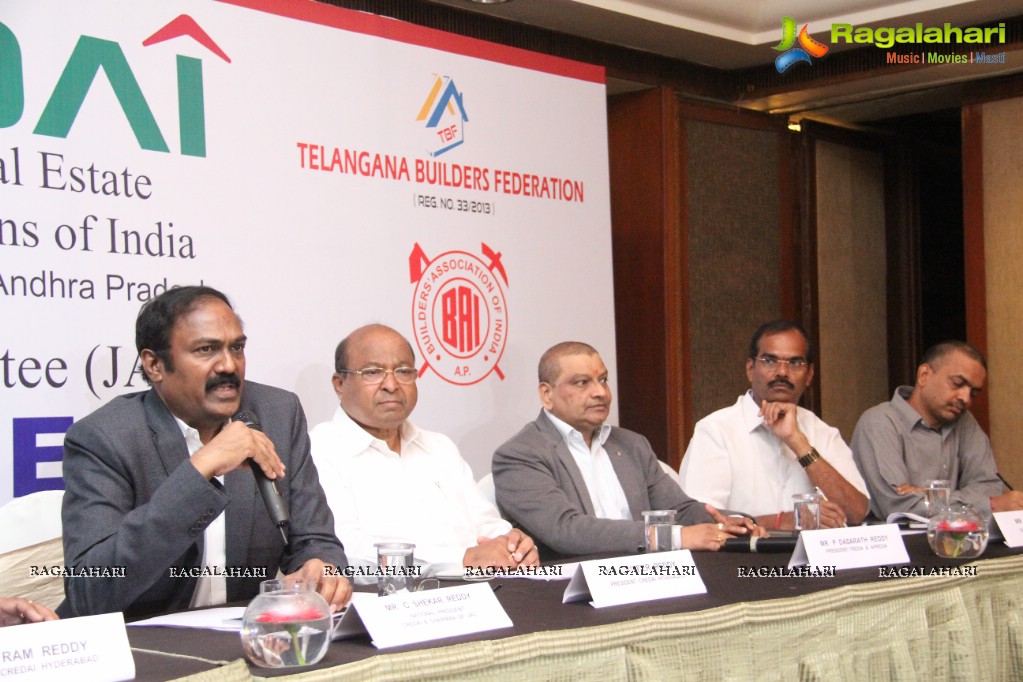 CREDAI Press Meet, Hyderabad