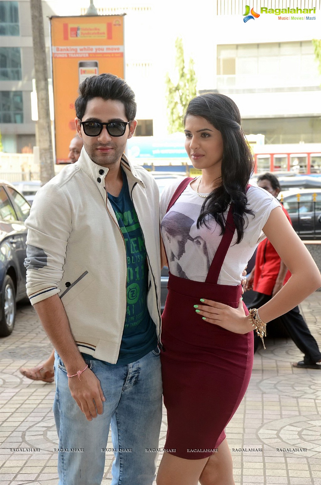 Armaan Jain and Deeksha Seth at Oberoi Mall, Mumbai