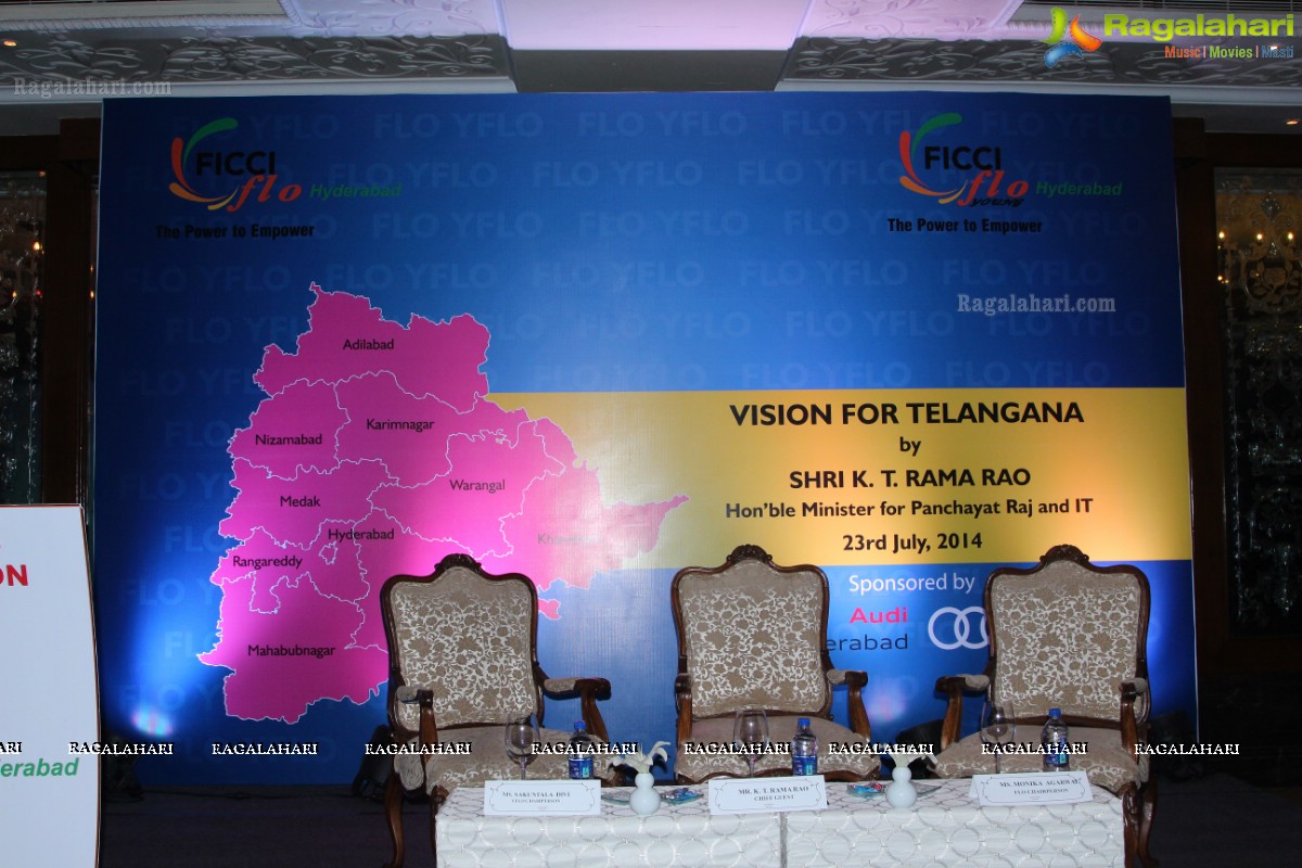 YFLO and FLO's Interactive Session with Mr. KT Rama Rao