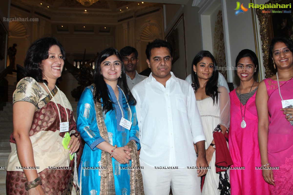 YFLO and FLO's Interactive Session with Mr. KT Rama Rao