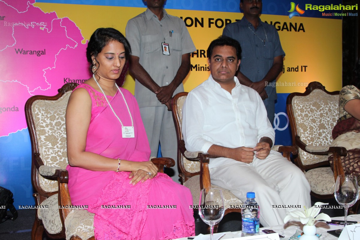 YFLO and FLO's Interactive Session with Mr. KT Rama Rao