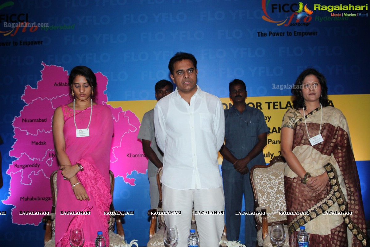 YFLO and FLO's Interactive Session with Mr. KT Rama Rao