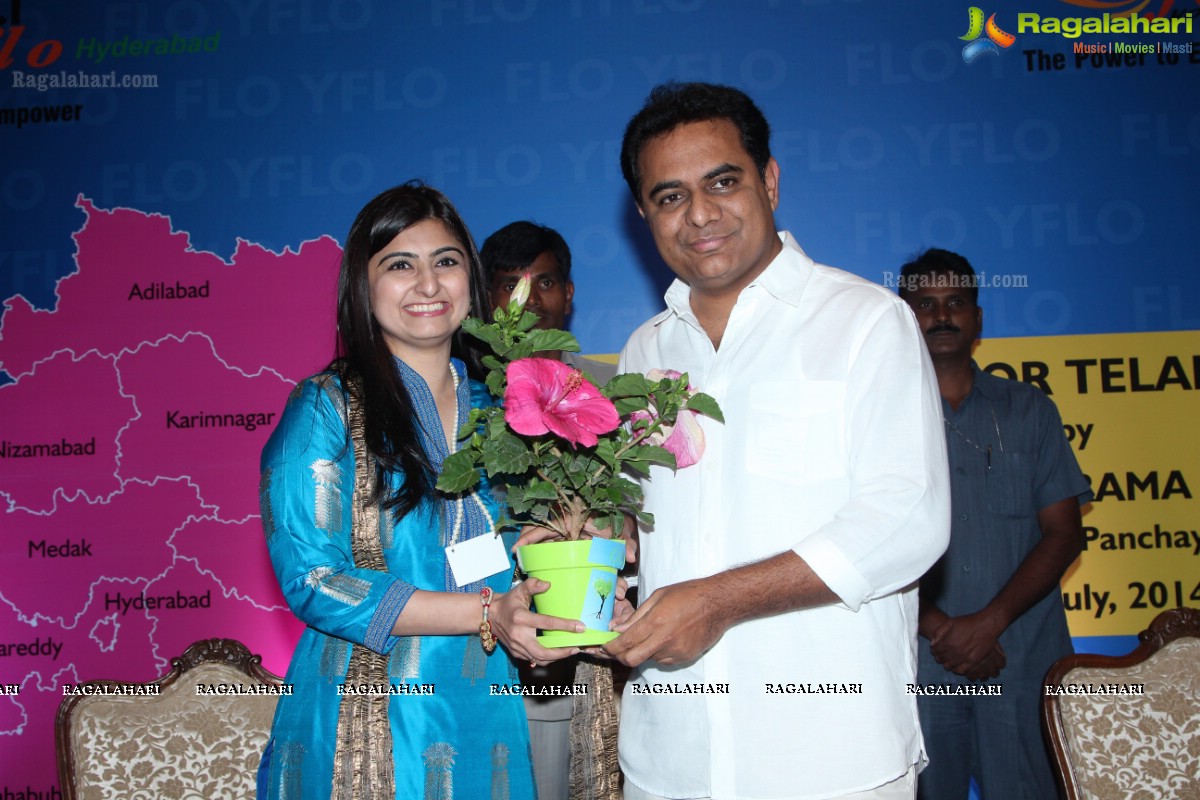 YFLO and FLO's Interactive Session with Mr. KT Rama Rao