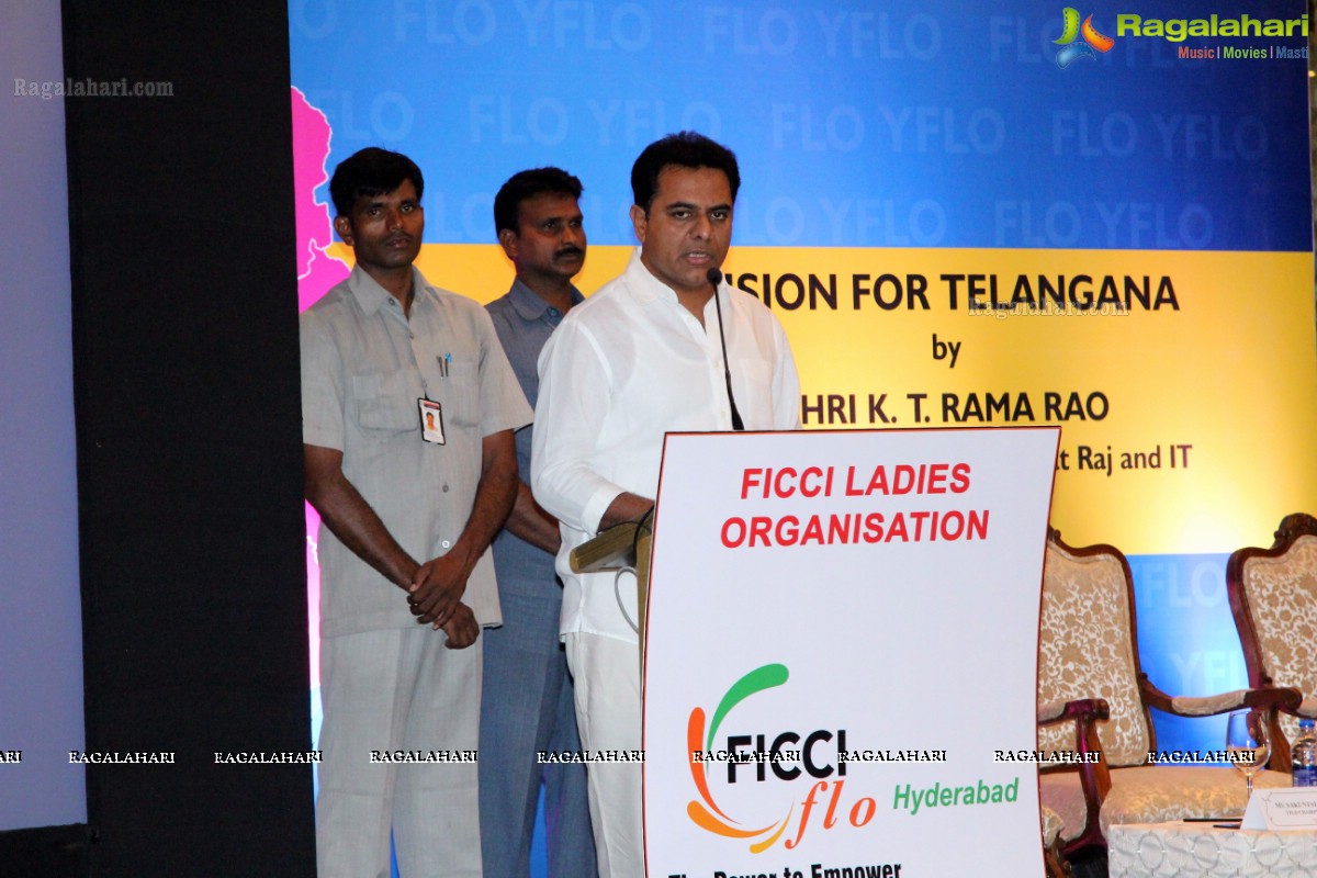 YFLO and FLO's Interactive Session with Mr. KT Rama Rao