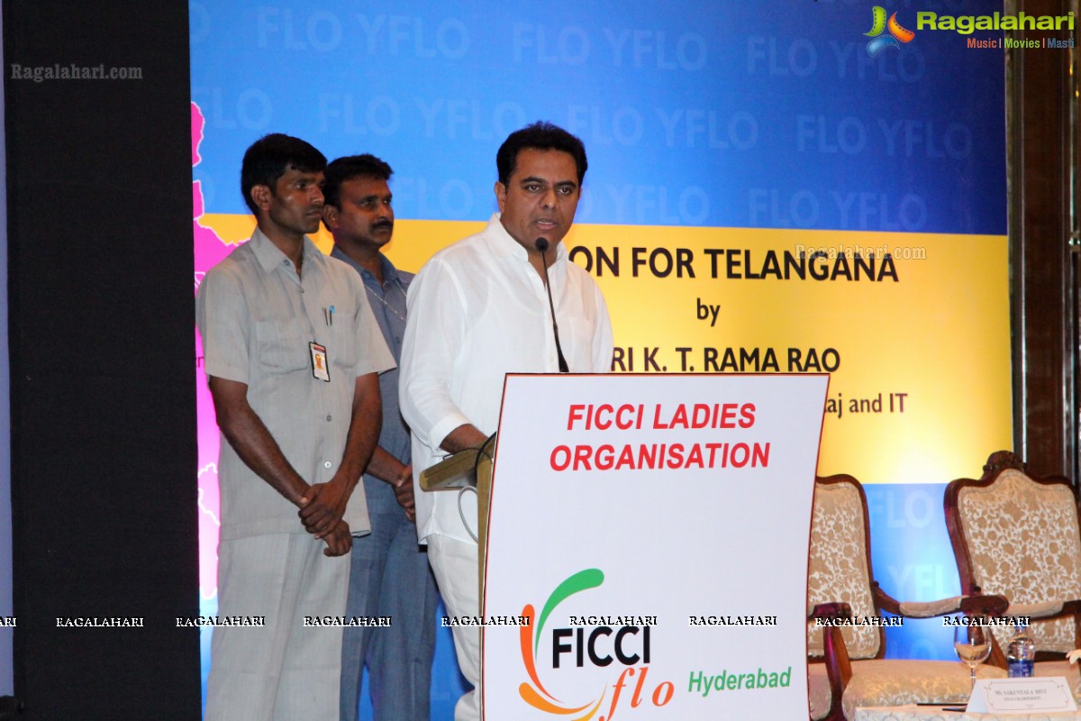 YFLO and FLO's Interactive Session with Mr. KT Rama Rao