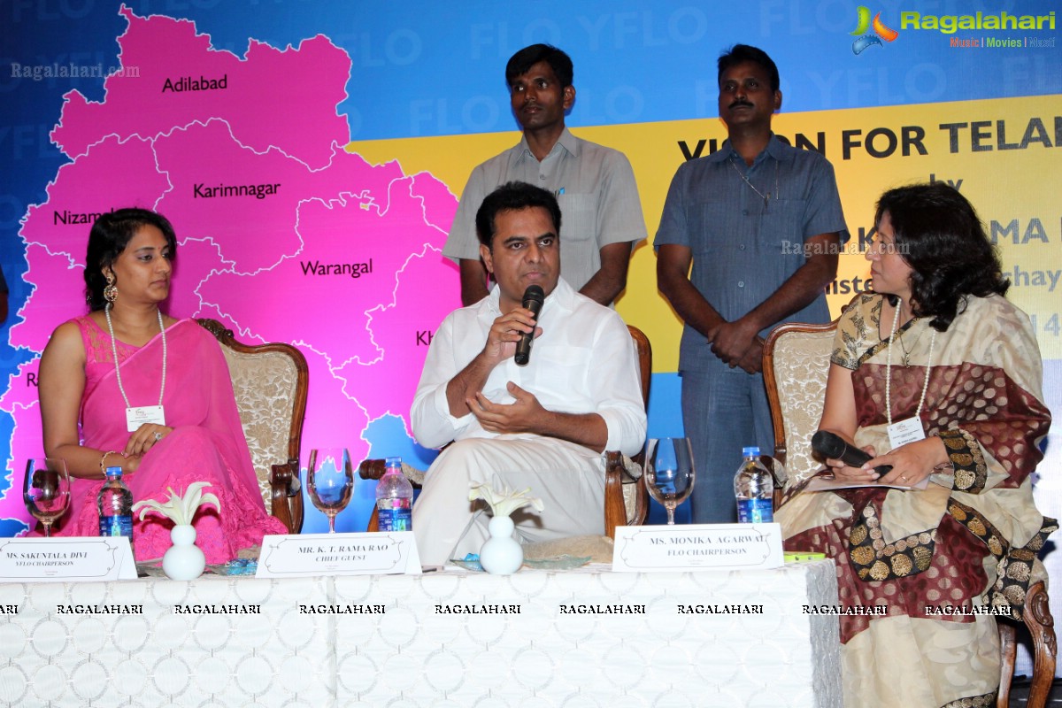 YFLO and FLO's Interactive Session with Mr. KT Rama Rao