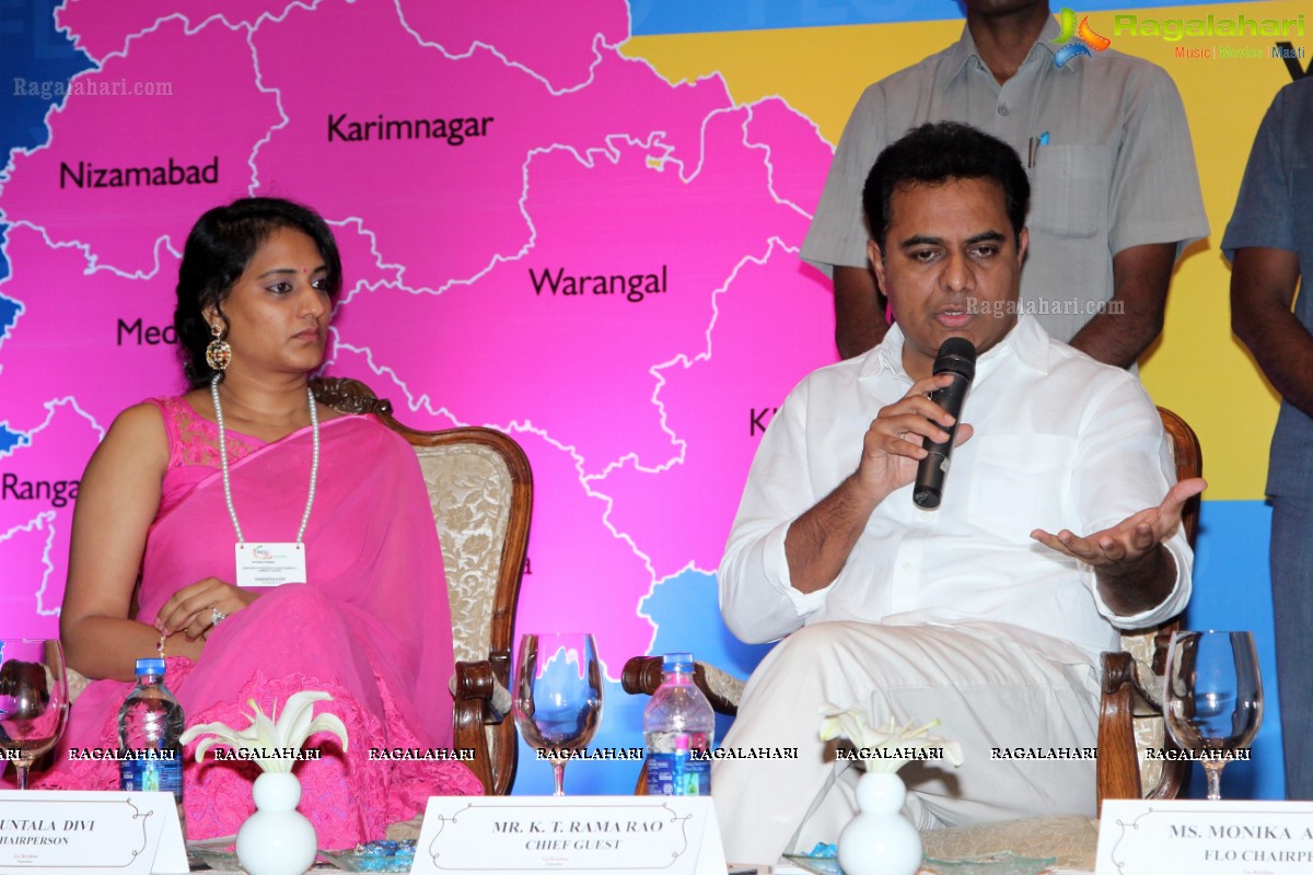 YFLO and FLO's Interactive Session with Mr. KT Rama Rao