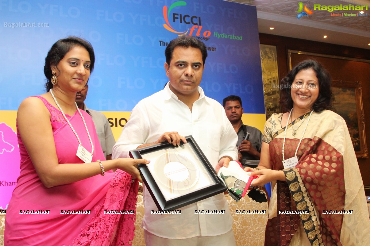 YFLO and FLO's Interactive Session with Mr. KT Rama Rao