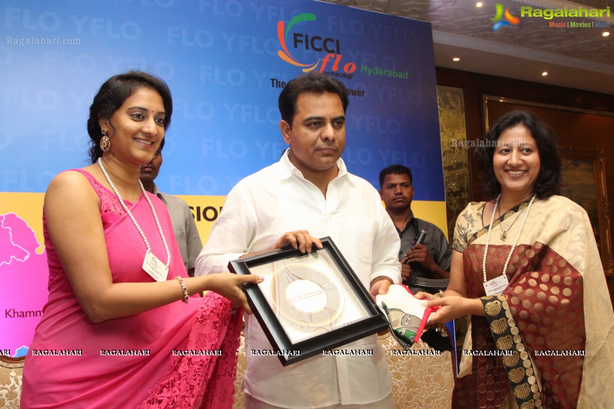 YFLO and FLO's Interactive Session with Mr. KT Rama Rao