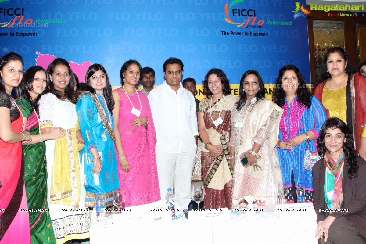 YFLO and FLO's Interactive Session with Mr. KT Rama Rao