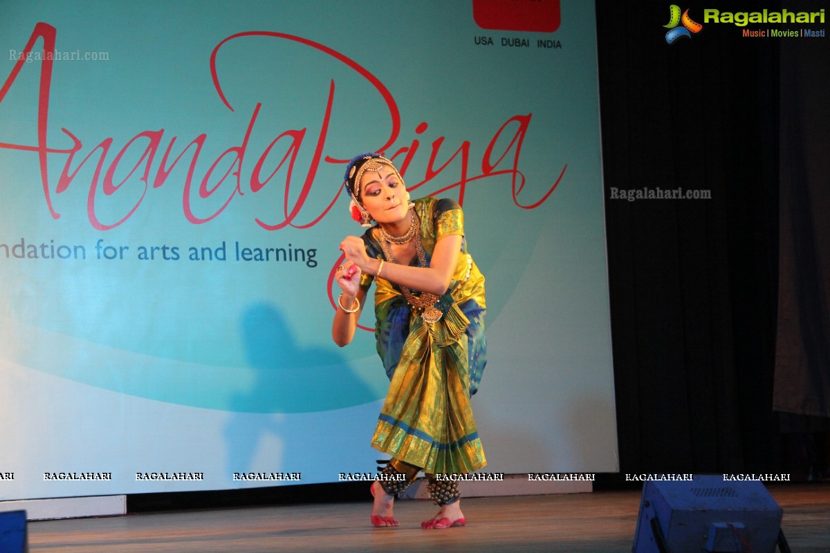 Bharatanatyam by Akhila Kovvuri at Telugu University Auditorium, Hyderabad 