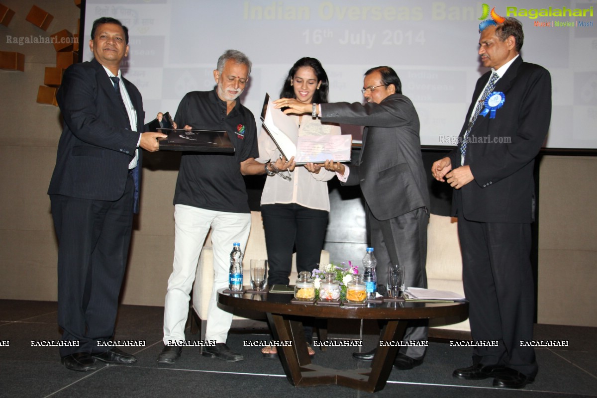 IOB Honors Saina Nehwal