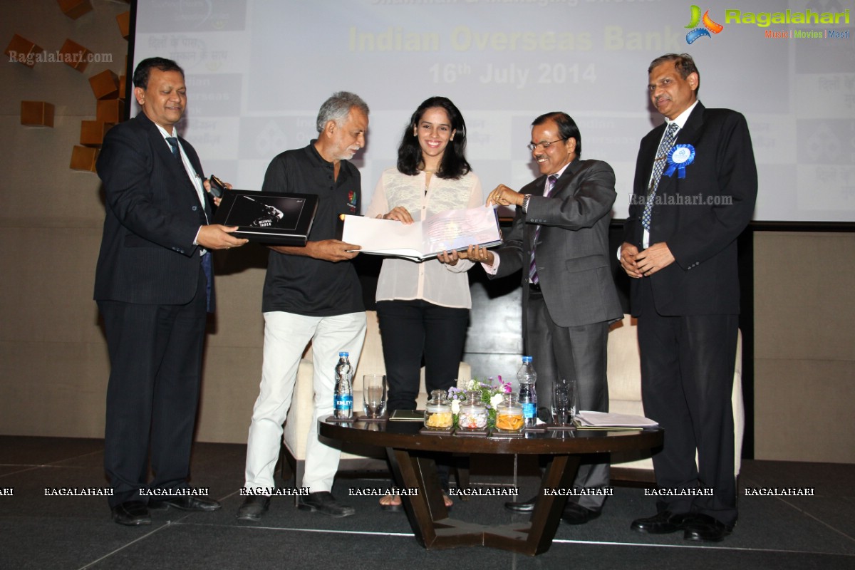 IOB Honors Saina Nehwal