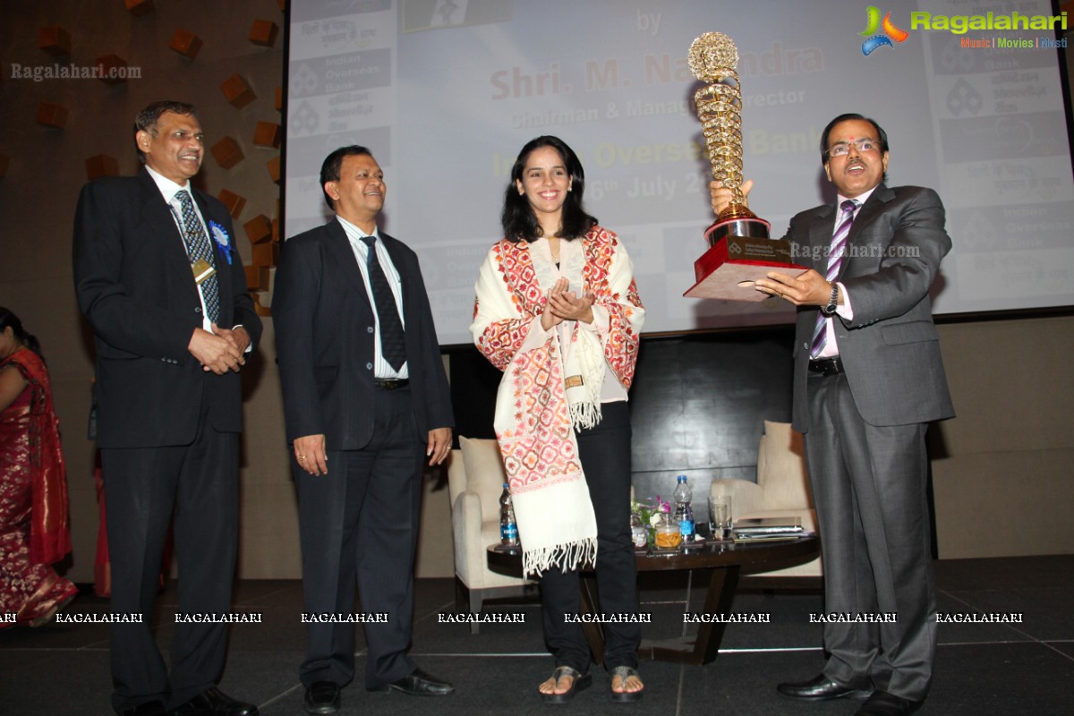 IOB Honors Saina Nehwal