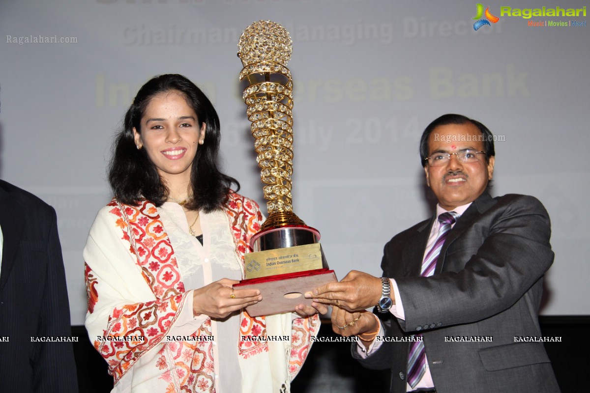 IOB Honors Saina Nehwal