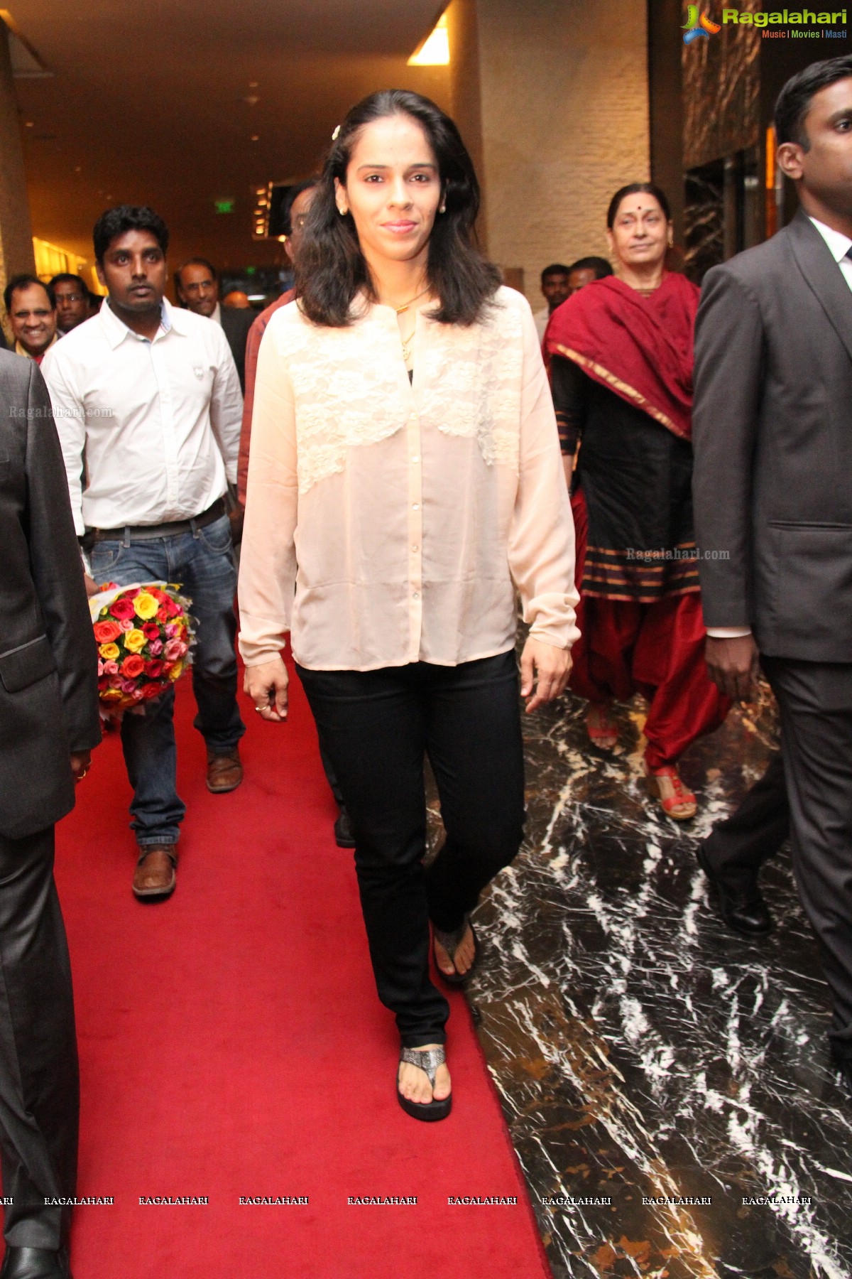 IOB Honors Saina Nehwal