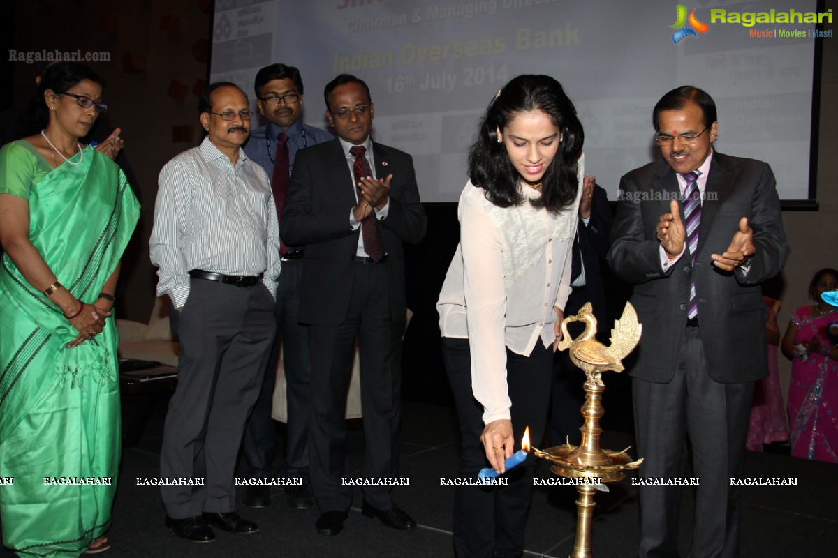 IOB Honors Saina Nehwal