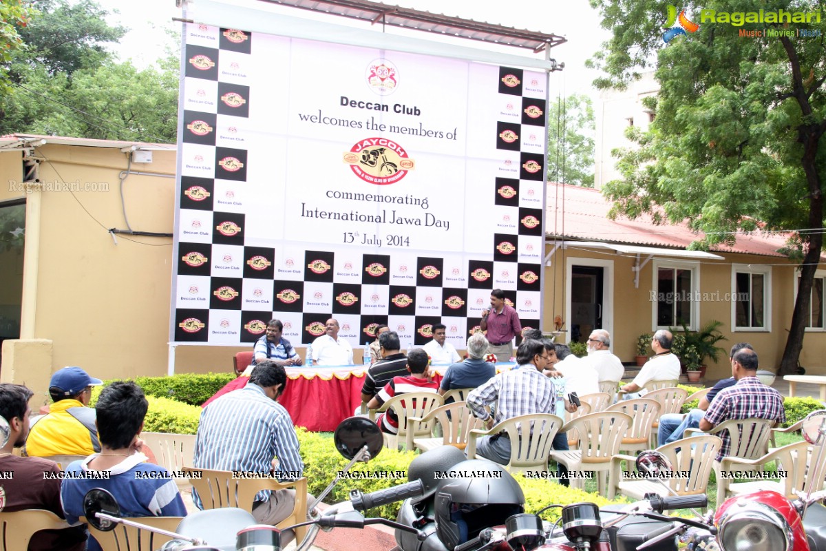 International Jawa Day Celebrations 2014 by Yezdi Club of Hyderabad