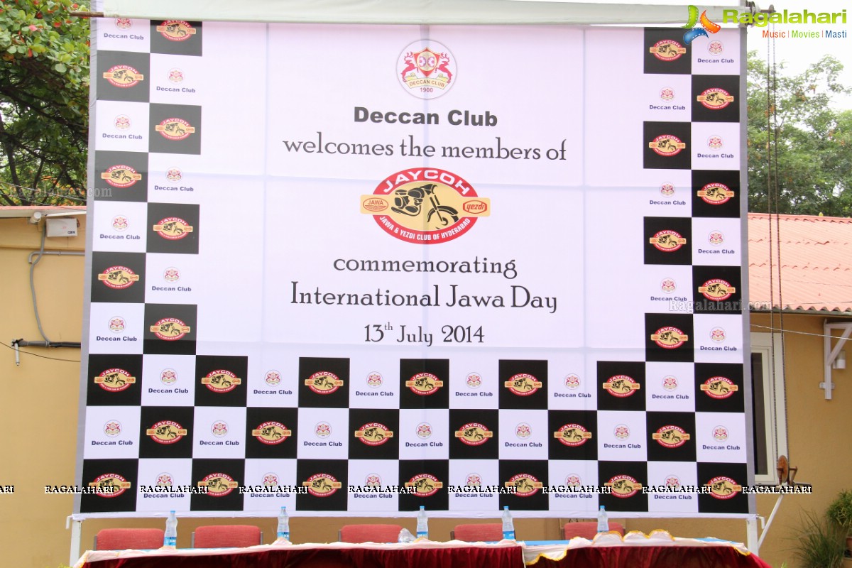 International Jawa Day Celebrations 2014 by Yezdi Club of Hyderabad