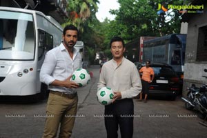 John Abraham Football Hangout