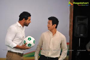 John Abraham Football Hangout