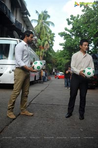 John Abraham Football Hangout