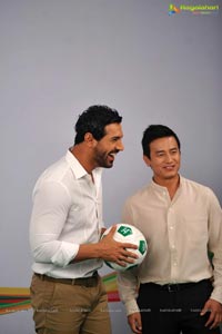 John Abraham Football Hangout