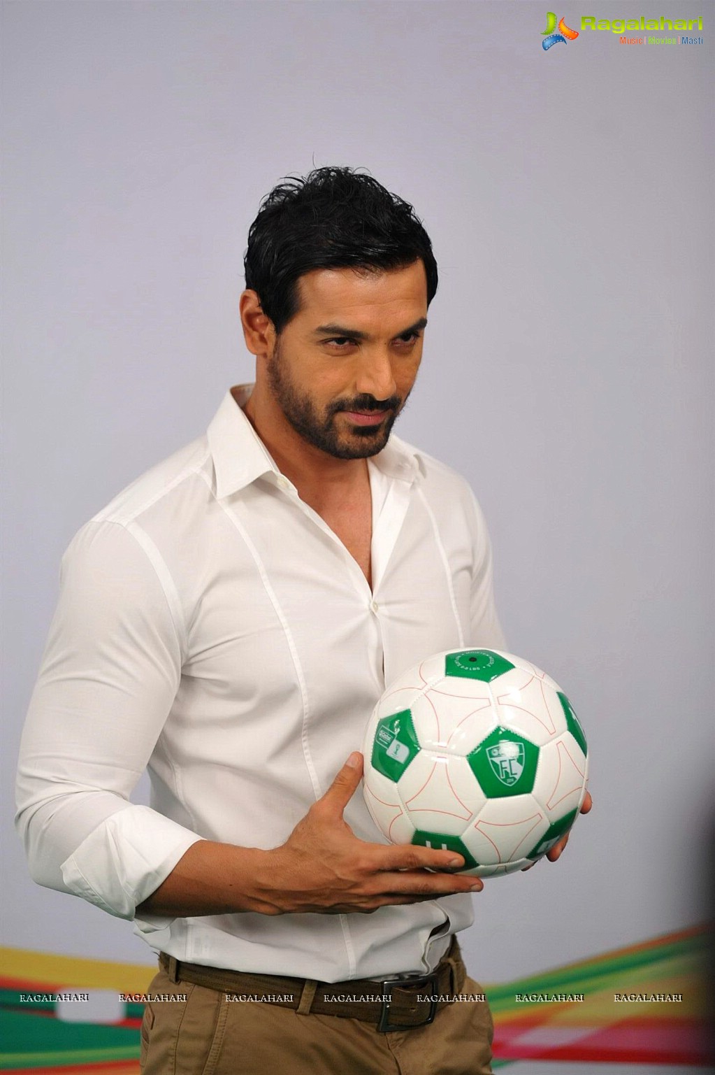 John Abraham at India's Biggest Football Hangout, Mumbai