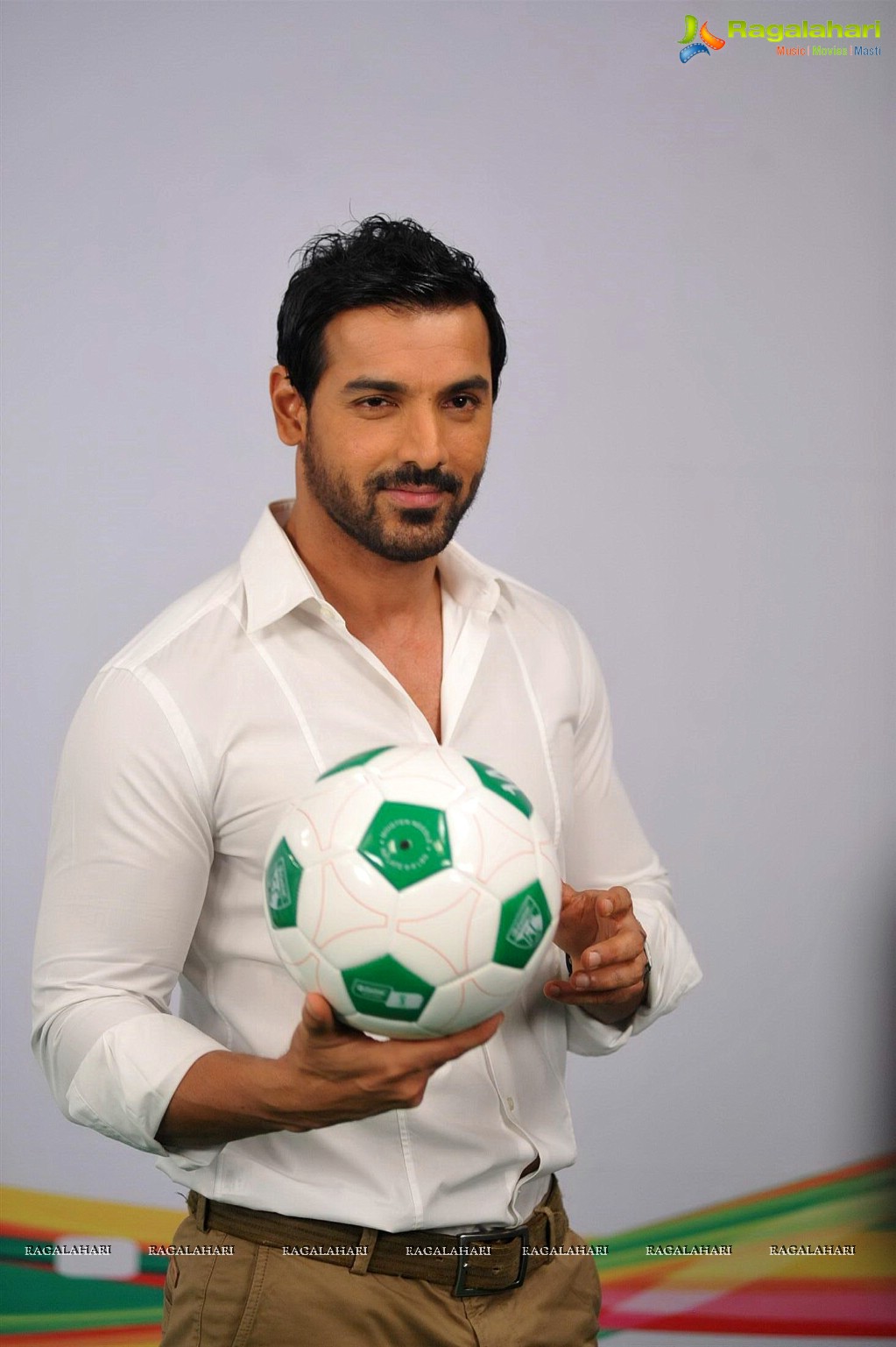 John Abraham at India's Biggest Football Hangout, Mumbai