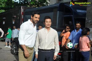 John Abraham Football Hangout