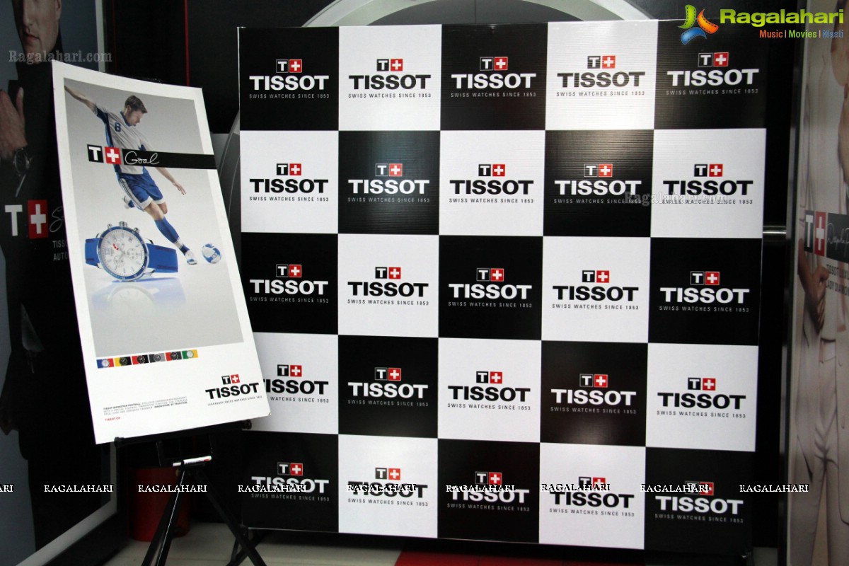 Kriti Sanon launches Tissot Quickster Football at Tissot Boutique, Hyderabad