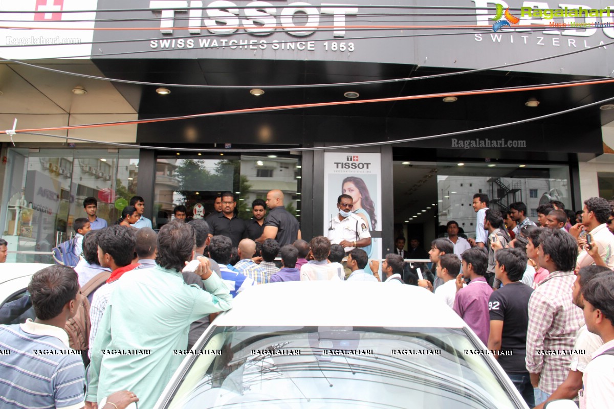 Kriti Sanon launches Tissot Quickster Football at Tissot Boutique, Hyderabad