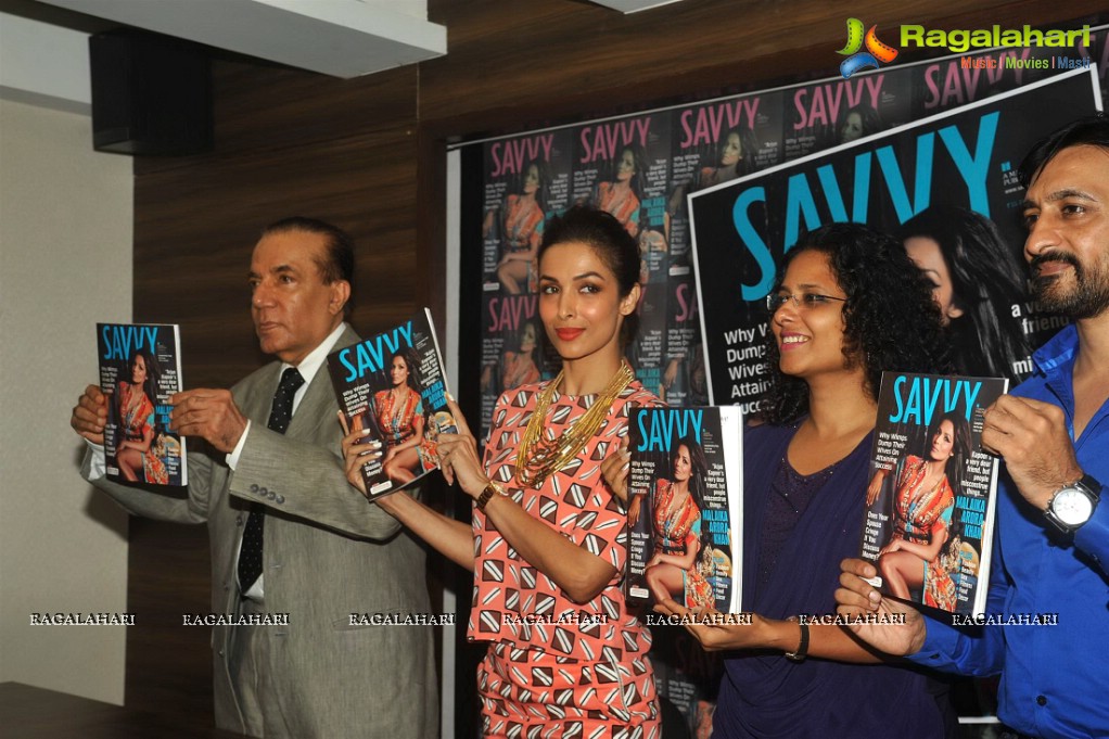 Malaika Arora Khan unveils the latest cover of Savvy Magazine