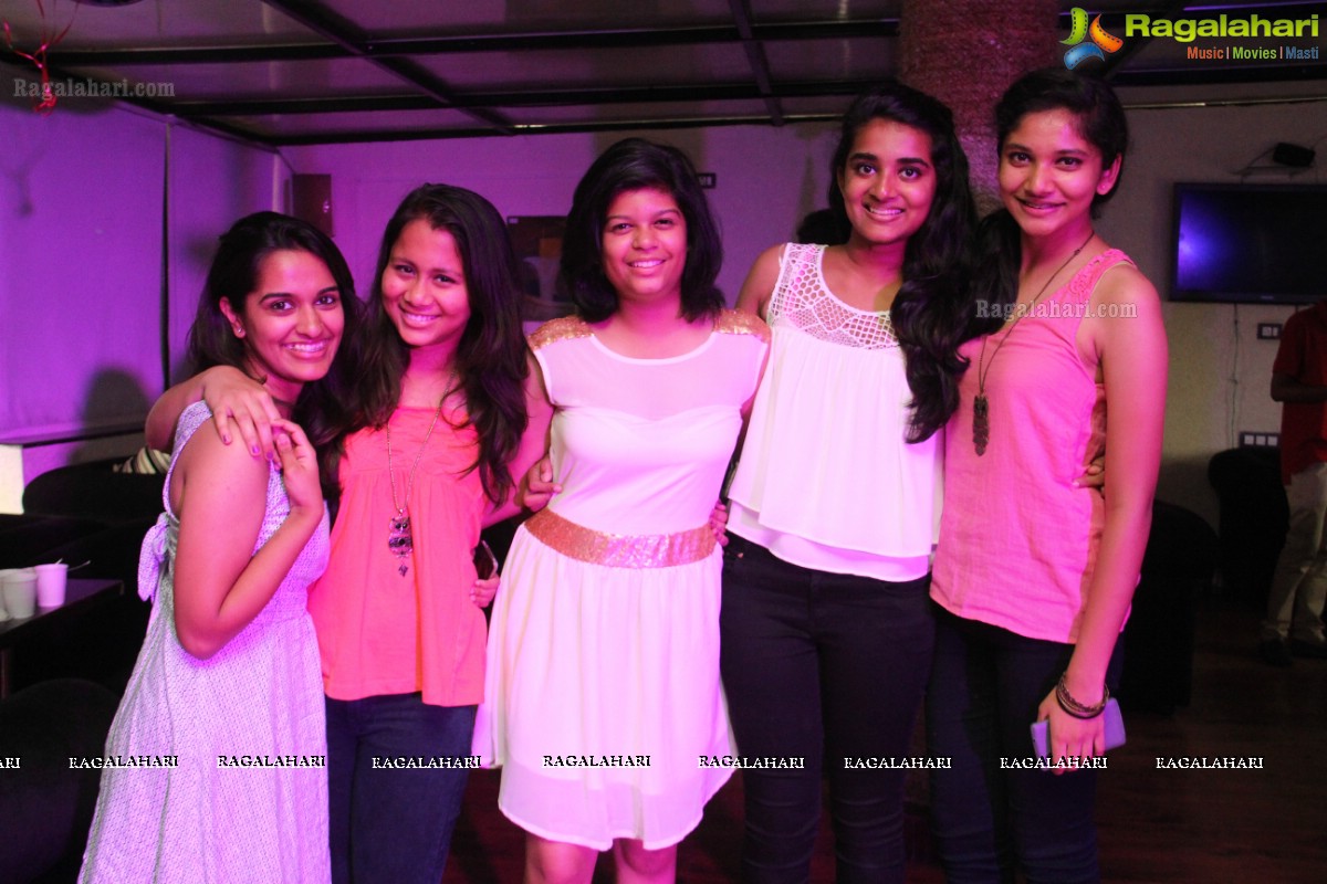 Mallveka Birthday Party 2014 at The Vue Lounge, Hyderabad