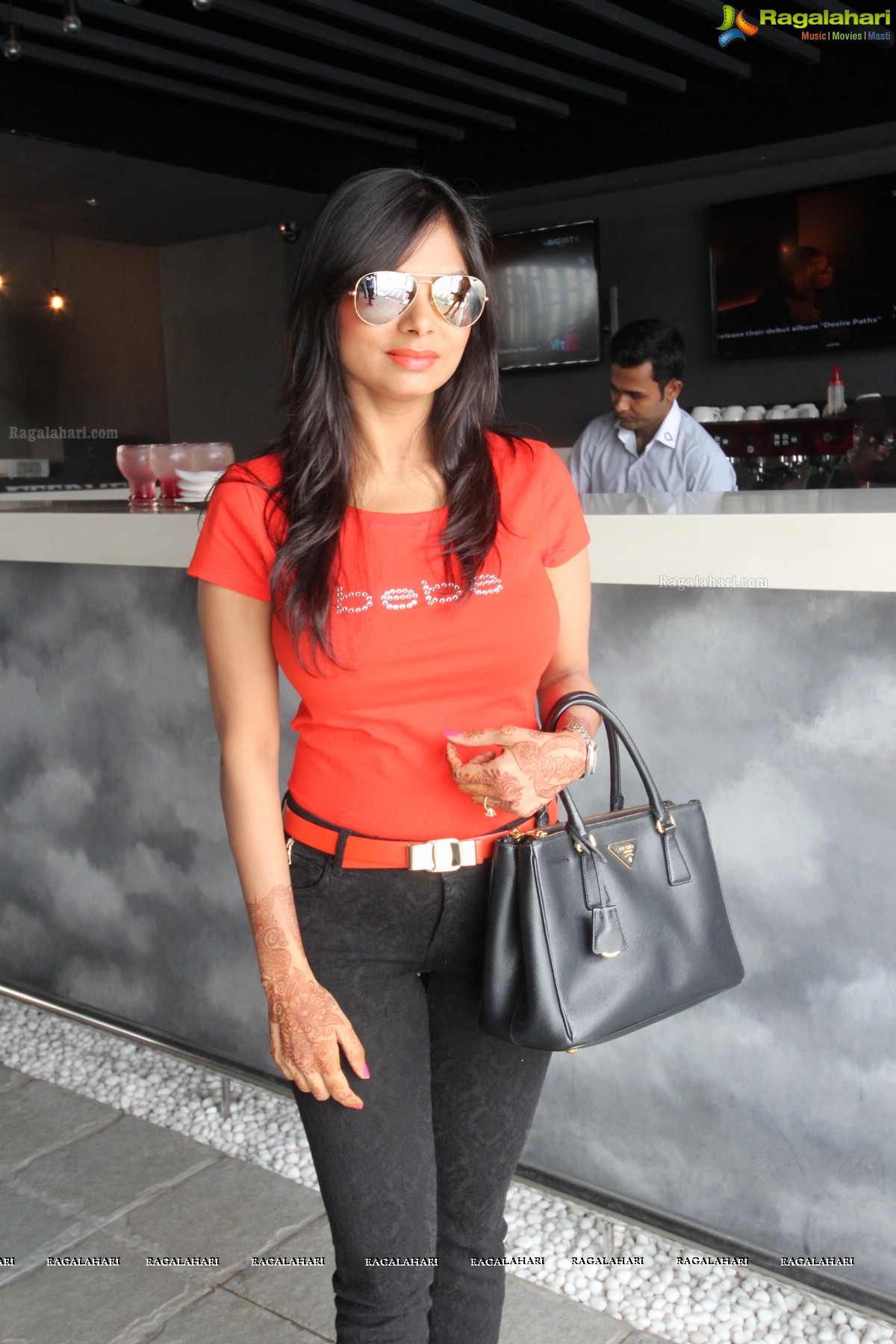 Orange Feathers - Monsoon Promotion at Air Cafe Lounge, Hyderabad